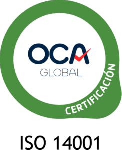 Certificado Calidad ISO 14001